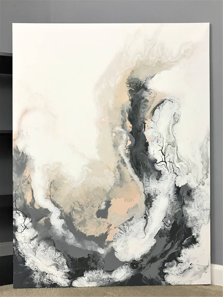 Original Abstract Painting by Meredith B