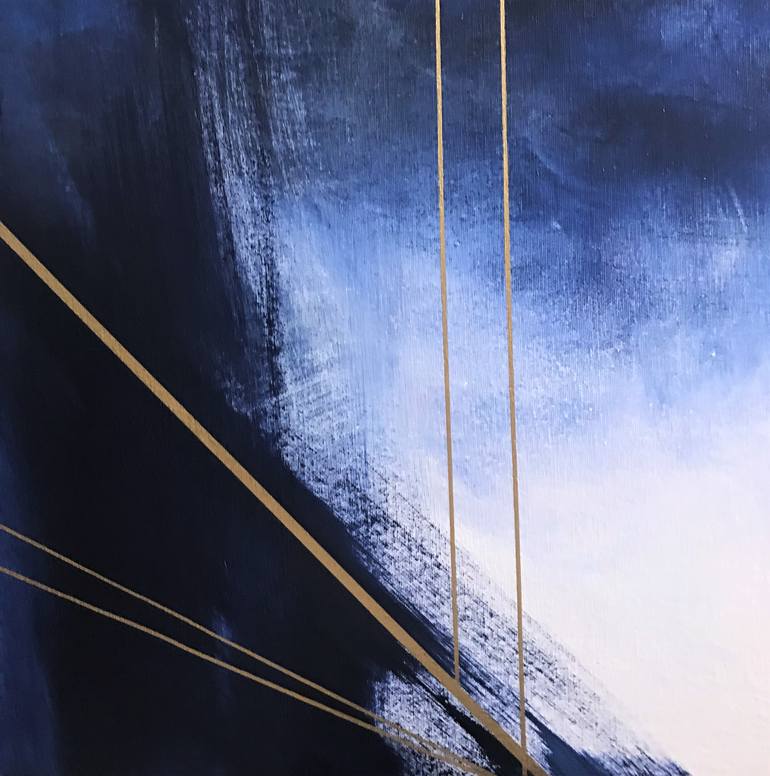 Original Abstract Expressionism Abstract Painting by Meredith Brooke