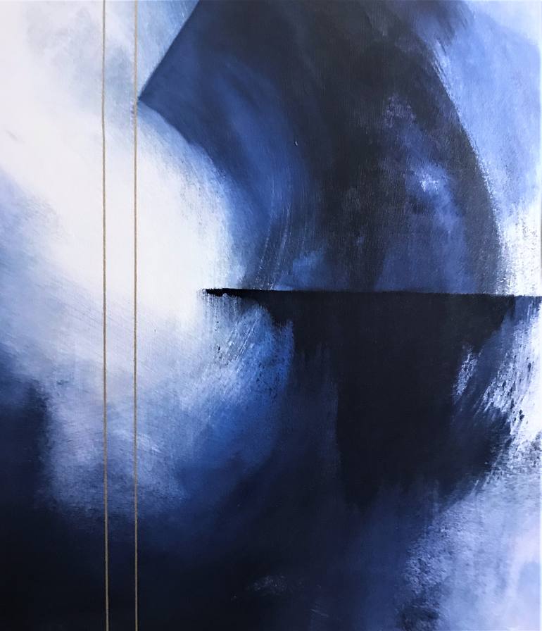 Original Abstract Expressionism Abstract Painting by Meredith Brooke