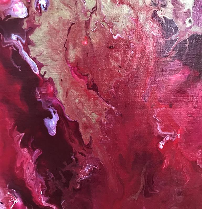 Original Abstract Expressionism Abstract Painting by Meredith B