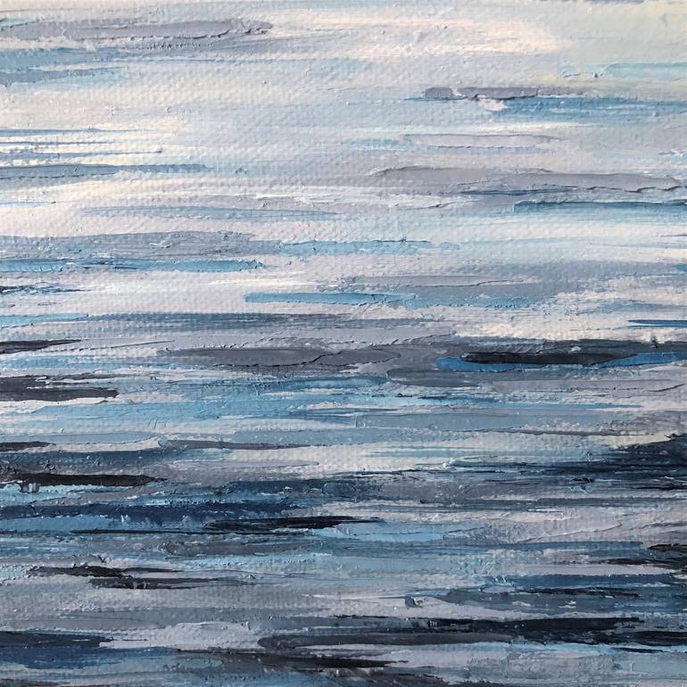 Original Impressionism Seascape Painting by Meredith B