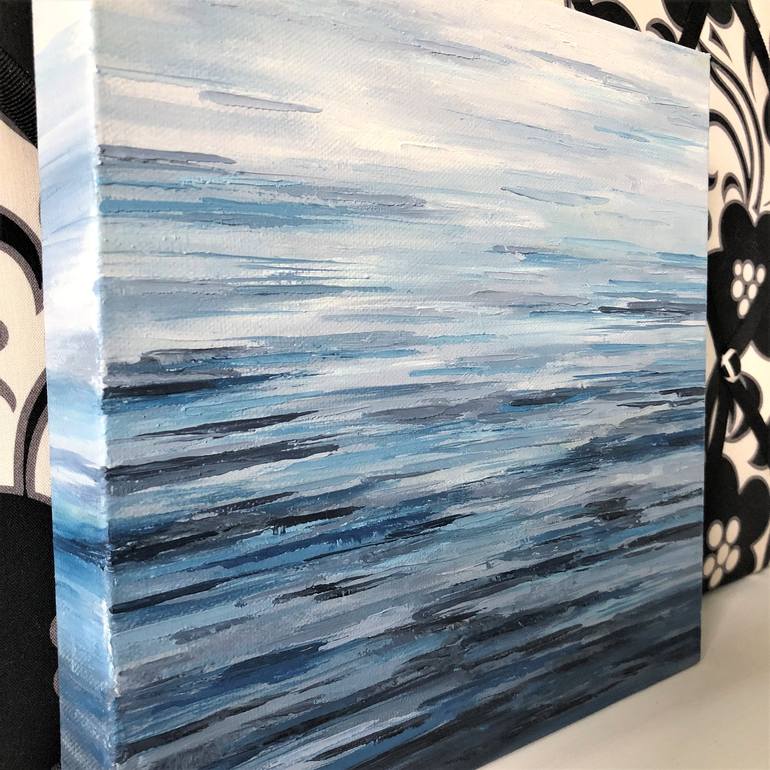 Original Impressionism Seascape Painting by Meredith B