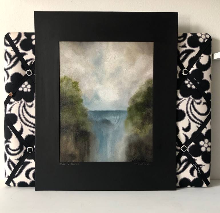 Original Abstract Landscape Painting by Meredith B