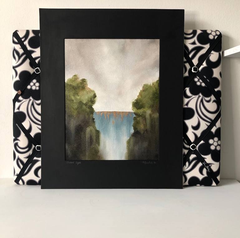 Original Abstract Landscape Painting by Meredith B