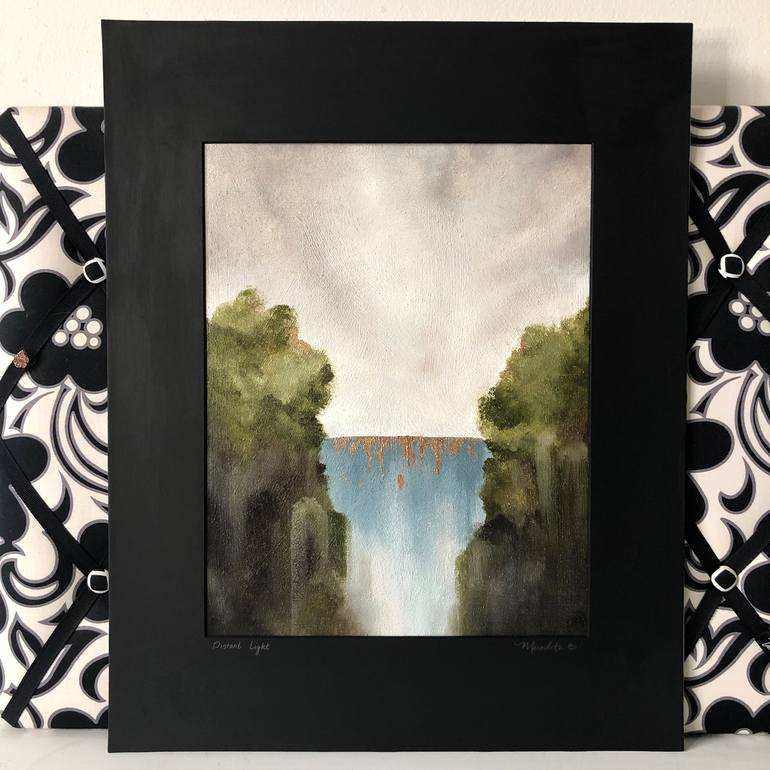 Original Abstract Landscape Painting by Meredith B