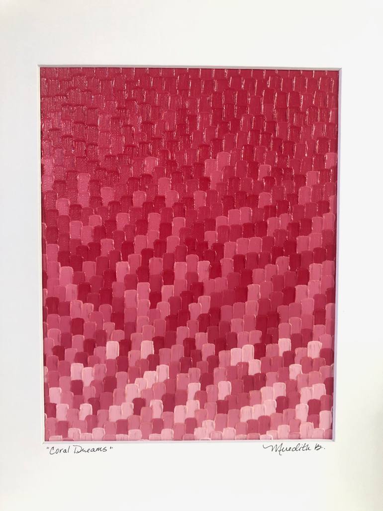 Original Abstract Expressionism Abstract Painting by Meredith Brooke
