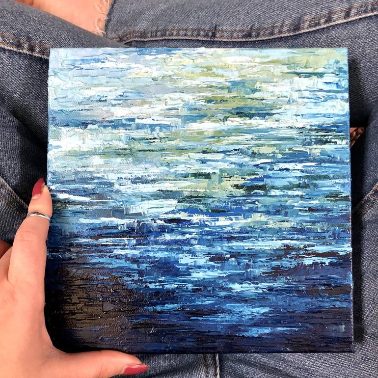 Original Fine Art Water Painting by Meredith B