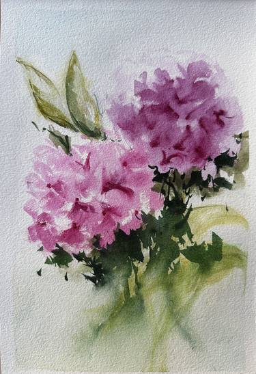 Pink and Purple Hydrangeas thumb