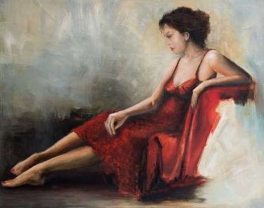 Print of Figurative Women Paintings by Nicole Daniah Sidonie