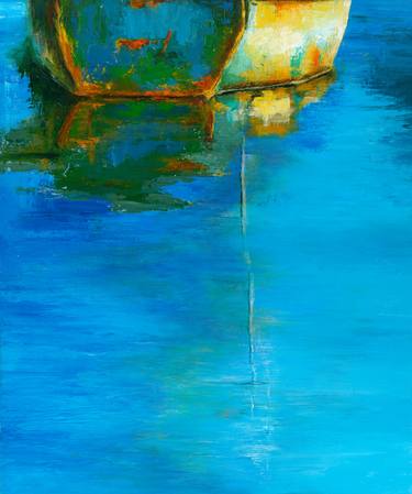 Print of Boat Paintings by Nicole Daniah Sidonie