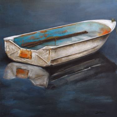 Print of Figurative Boat Paintings by Nicole Daniah Sidonie