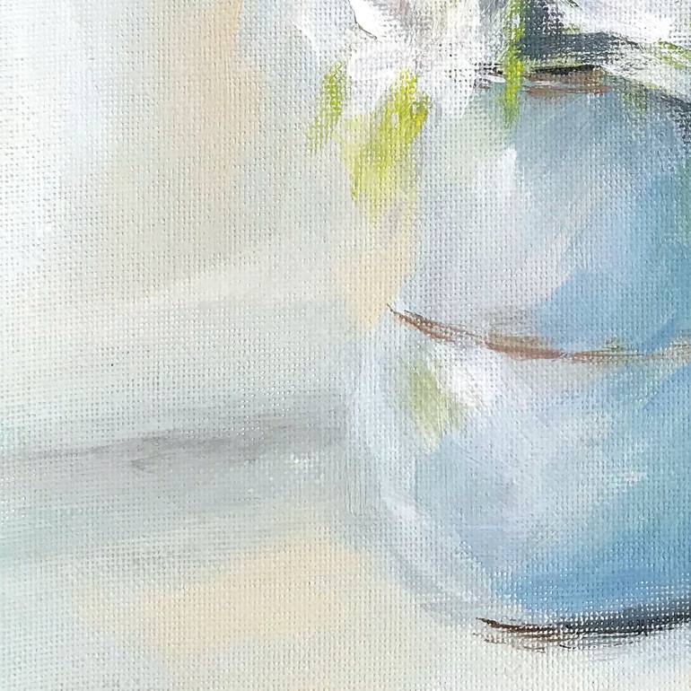 Original Fine Art Floral Painting by Nicole Daniah Sidonie