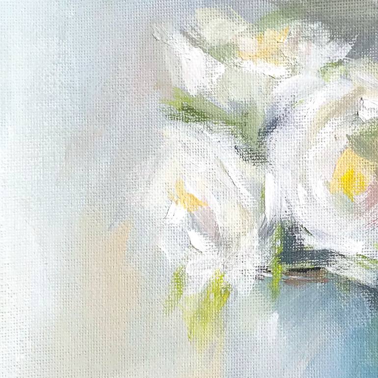 Original Floral Painting by Nicole Daniah Sidonie