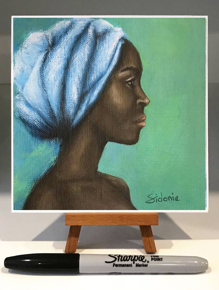 Original Women Painting by Nicole Daniah Sidonie