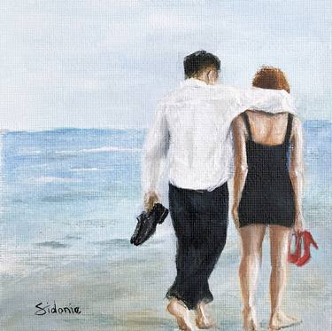 Print of Figurative Love Paintings by Nicole Daniah Sidonie