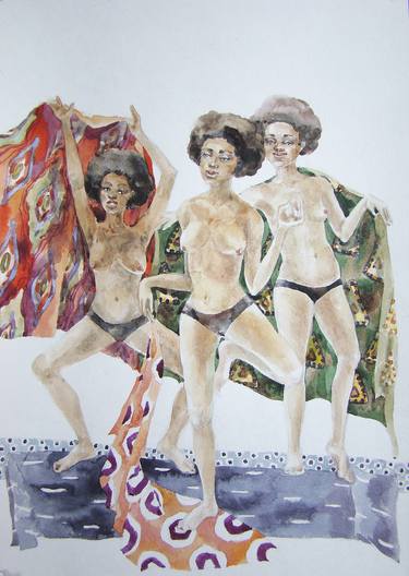 Original Nude Paintings by Inna Mosienko