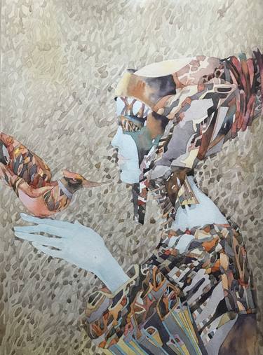 Print of Fashion Paintings by Inna Mosienko