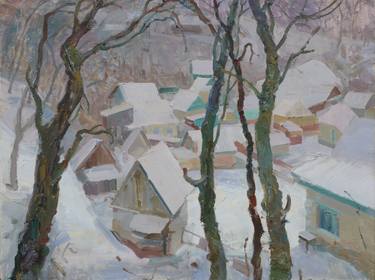 Original Landscape Painting by Victor Onyshchenko