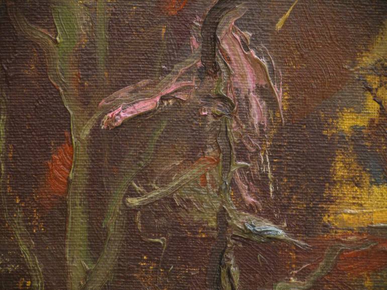 Original Fine Art Language Painting by Victor Onyshchenko