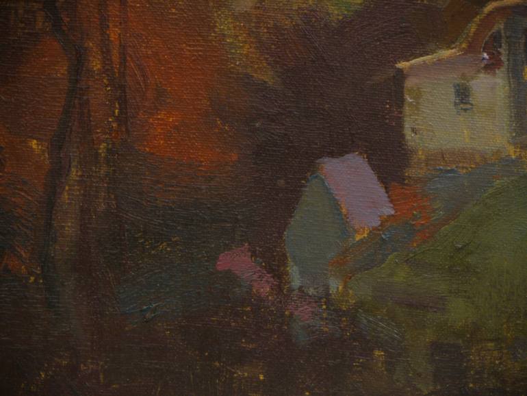 Original Fine Art Language Painting by Victor Onyshchenko