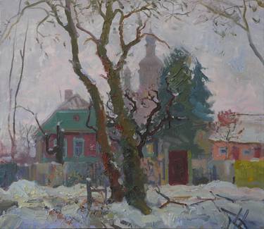 Print of Rural life Paintings by Victor Onyshchenko