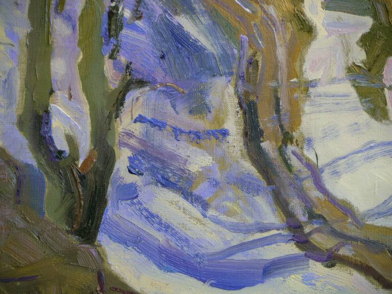 Original Impressionism Landscape Painting by Victor Onyshchenko