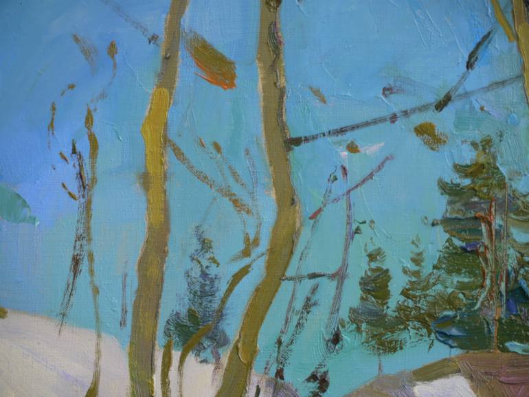 Original Impressionism Landscape Painting by Victor Onyshchenko