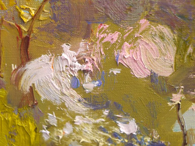 Original Folk Rural life Painting by Victor Onyshchenko