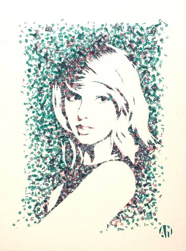 Original Pop Art People Drawings by Anthony Morabito