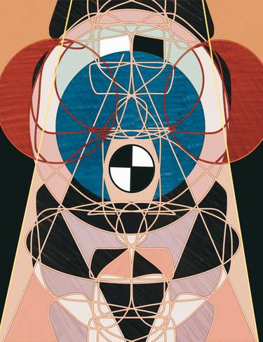 Print of Geometric Digital by Alice Lenkiewicz