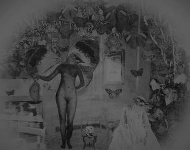 Print of Surrealism Erotic Mixed Media by Alice Lenkiewicz