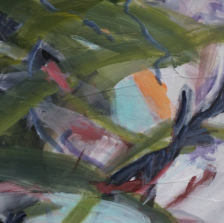 Original Contemporary Abstract Painting by Laurie Macmillan