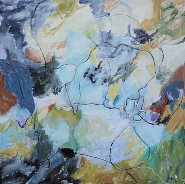 Original Abstract Expressionism Abstract Paintings by Laurie MacMillan