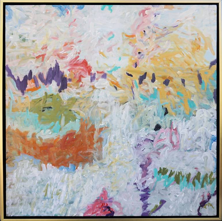 Original Contemporary Abstract Painting by Laurie Macmillan