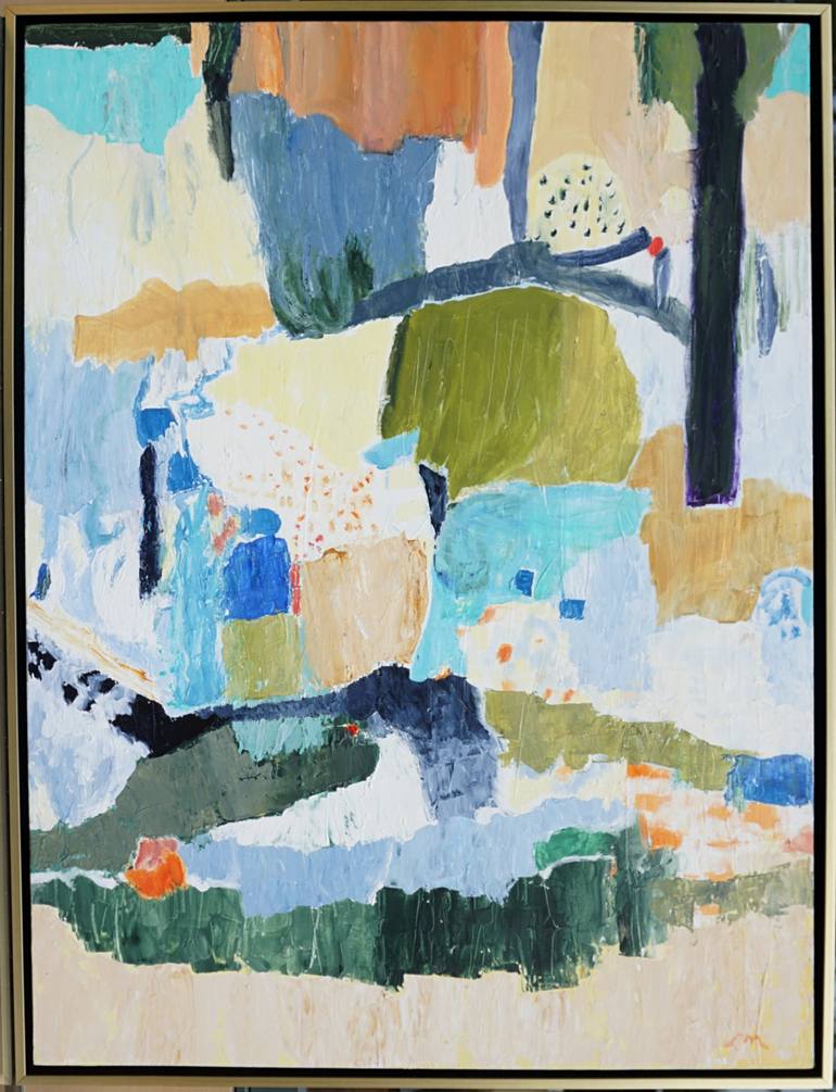 Original Contemporary Abstract Painting by Laurie Macmillan