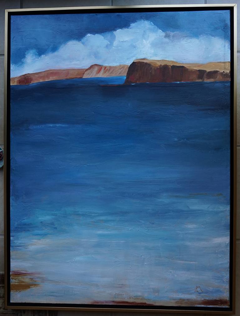 Original Fine Art Seascape Painting by Laurie MacMillan