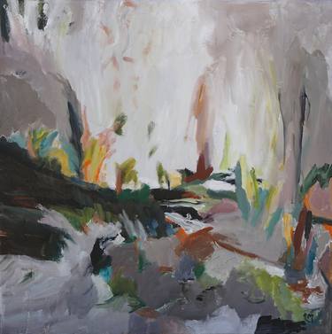 Original Abstract Landscape Paintings by Laurie MacMillan