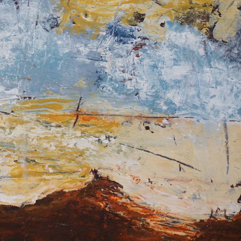 Original Abstract Landscape Painting by Laurie MacMillan