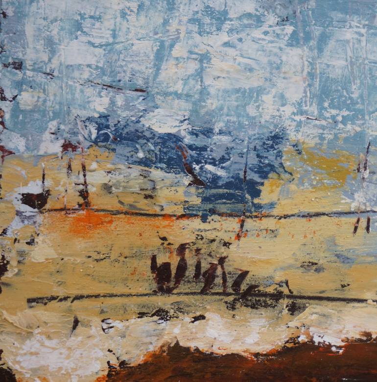 Original Abstract Landscape Painting by Laurie MacMillan