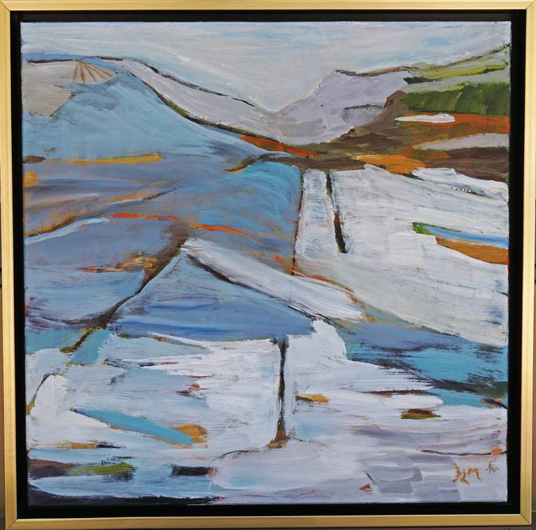 Original Abstract Landscape Painting by Laurie MacMillan