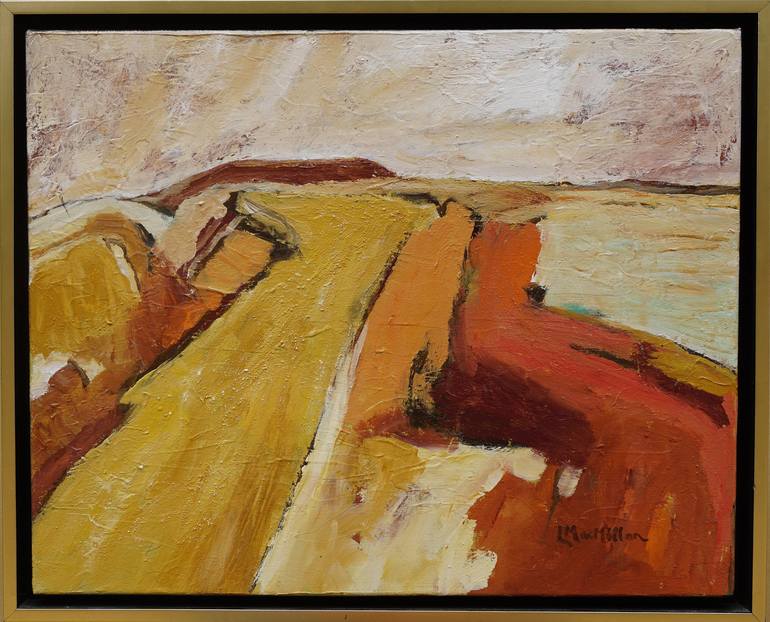 Original Minimalism Landscape Painting by Laurie MacMillan