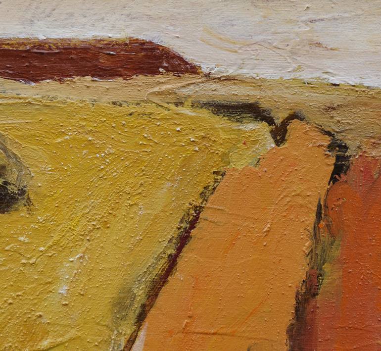 Original Minimalism Landscape Painting by Laurie MacMillan