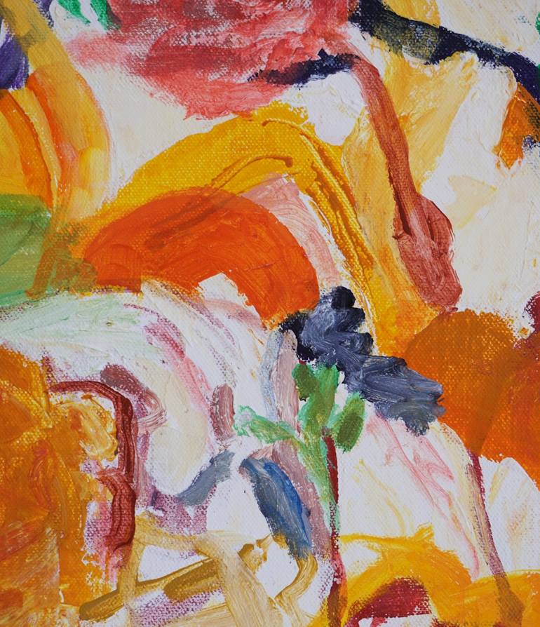 Original Abstract Expressionism Abstract Painting by Laurie MacMillan
