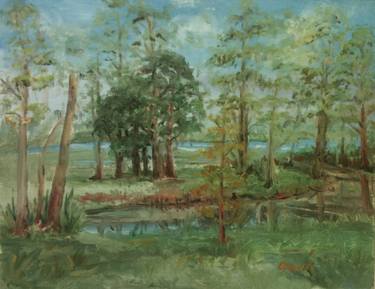Original Landscape Painting by GWEN Voorhies