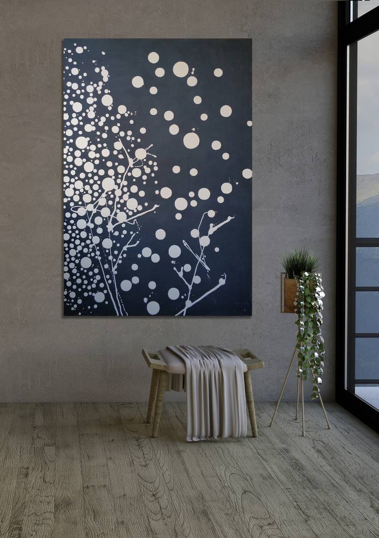 Original Abstract Seasons Painting by Oleksii Burdii