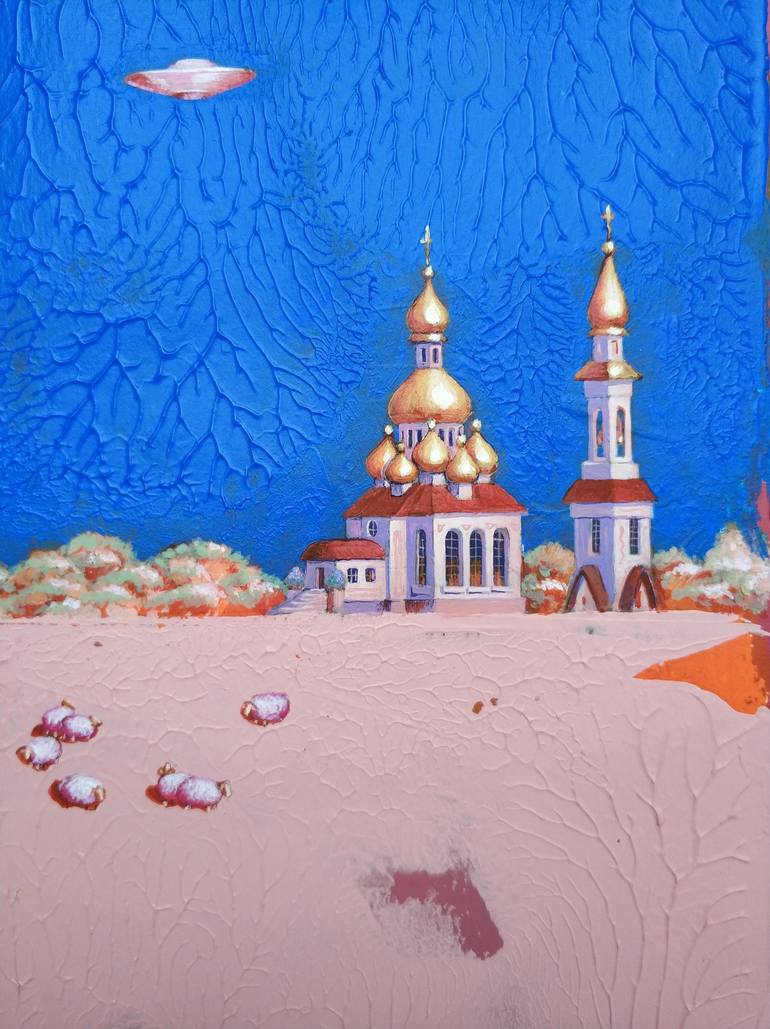 Original Landscape Painting by Oleksii Burdii