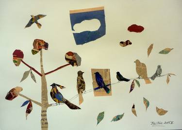 Print of Animal Collage by Pierre-Yves Beltran