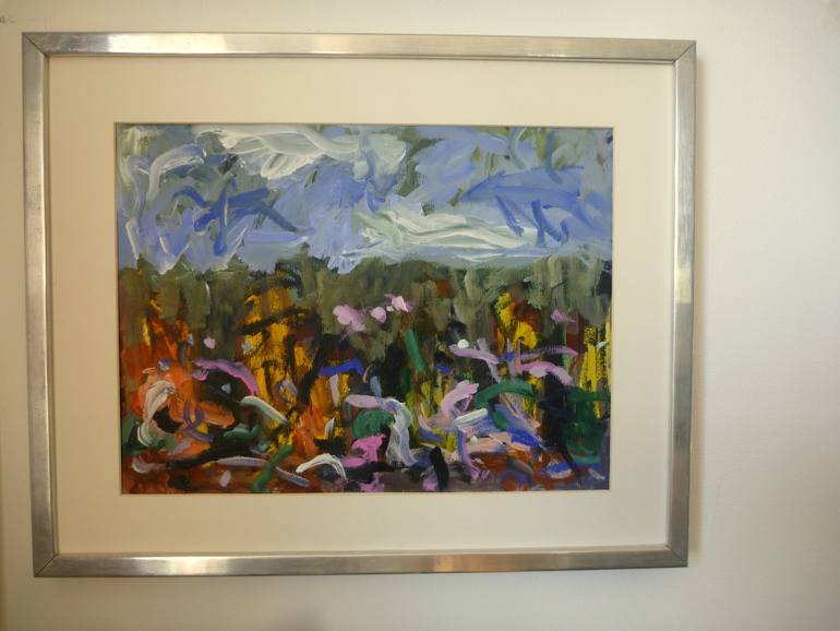Original Figurative Landscape Painting by Pierre-Yves Beltran