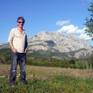 Acrylic on canvas.
I live in aix en provence and mountain Sainte Victoire (Cézanne mountain) is my daily landscape .