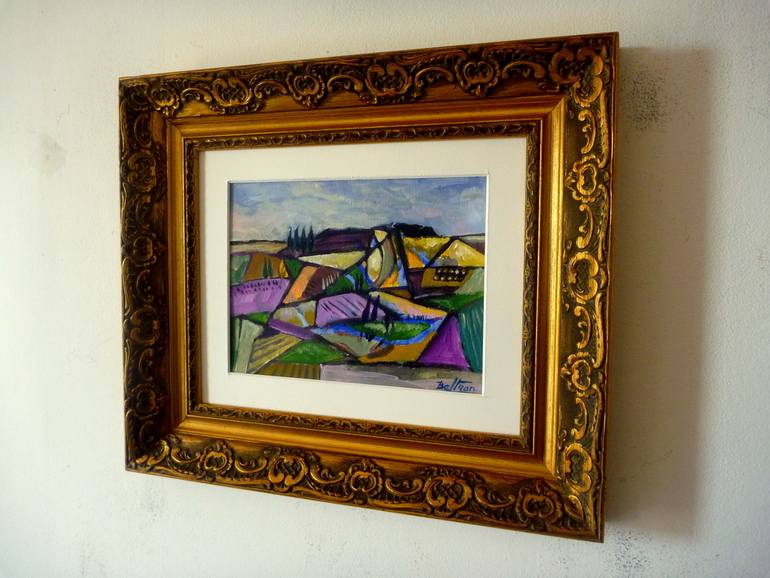 Original Figurative Landscape Painting by Pierre-Yves Beltran